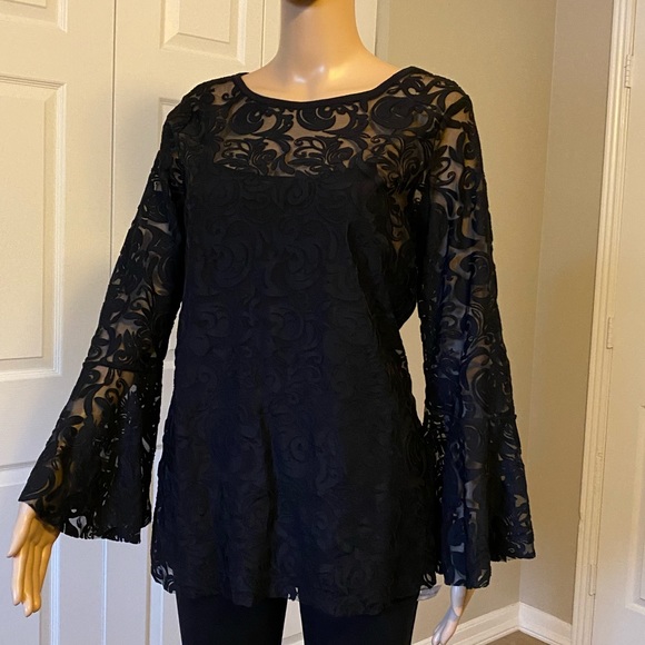 NWT NIC+ZOE 2-piece Lace Top. S - Picture 5 of 9